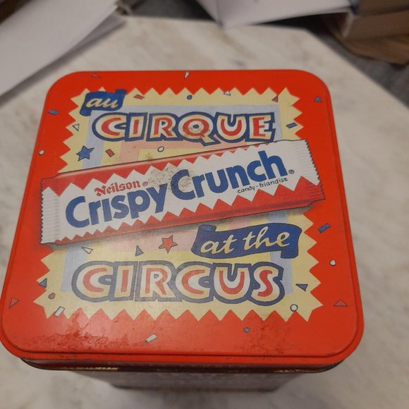 Vintage Neilson Crispy Crunch at the Circus Candy Tin - Picture 5 of 9
